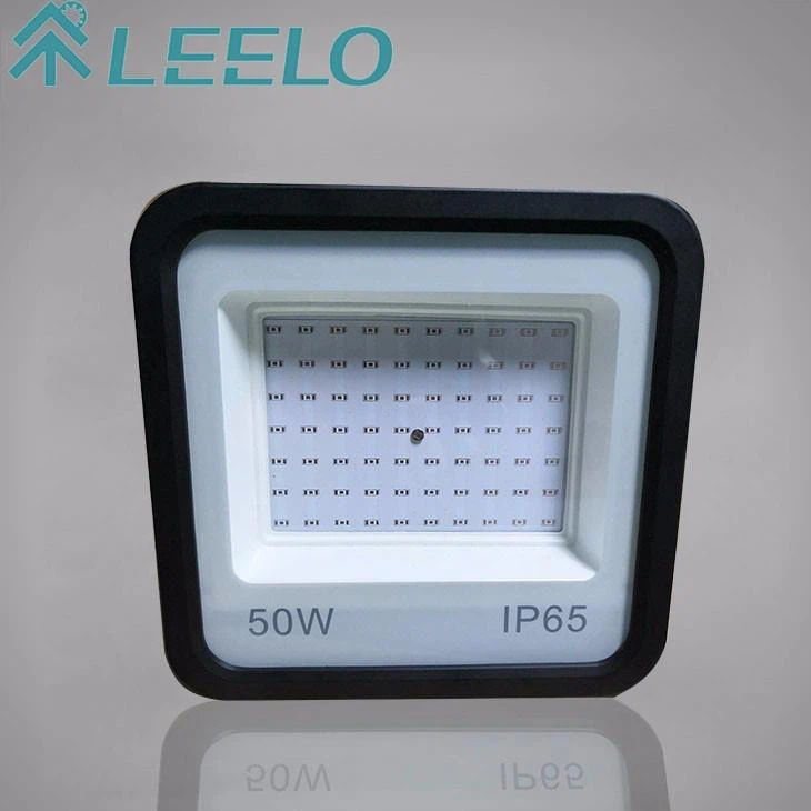 50W Die Casting Waterproof Round Square Flood Light Housing Leelo Lighting